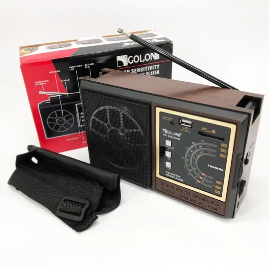 Радиоприёмник Аккумуляторный GOLON RX-9922UAR, Всеволновый радиоприемник профессиональный Ціна