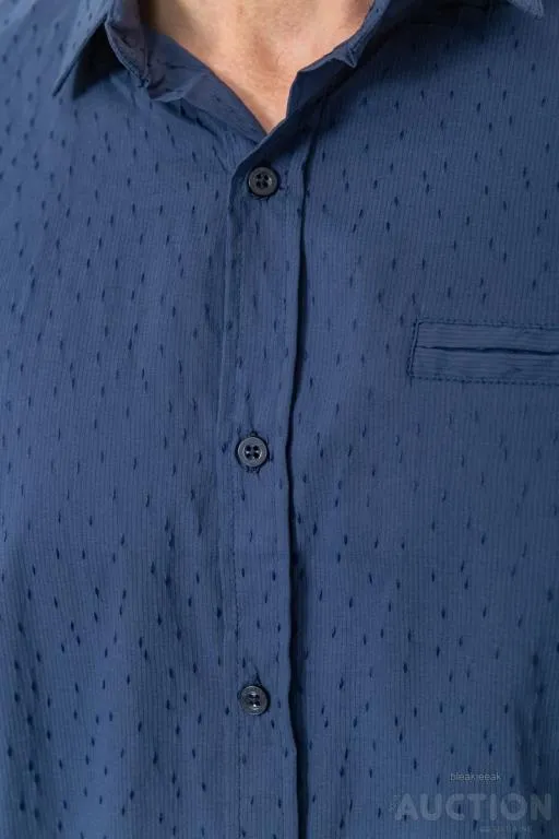 Рубашка мужская, цвет синий, 131R4686 Де купити