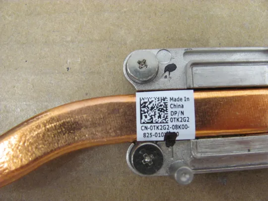 номер0088-26 термотрубка охолодження 0TK2G2 13NJ-1AA0101  для Dell Latitude 14 Rugged 7404 7414 оригінал Продаж