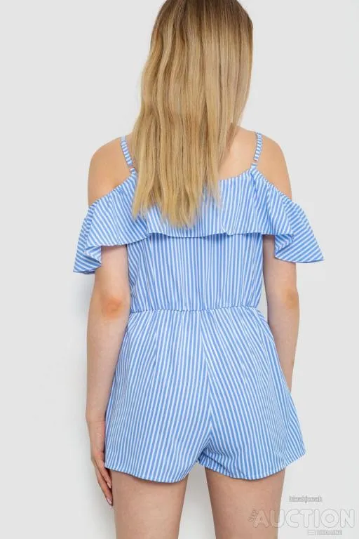 Комбинезон женский в полоску, цвет сине-белый, 230R83-5 Продаж