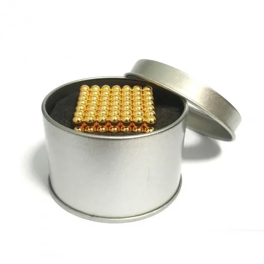 Подарочный набор: Магнитный конструктор Нео NeoCube Золотой + Серебряный Продаж