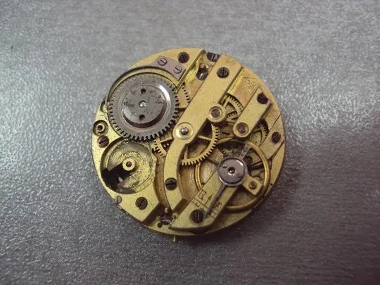 циферблат фарфор и механизм к карманным часам, диаметр 2,8 см №3031 Недорого