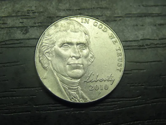 5 центів 2010 P США Ціна