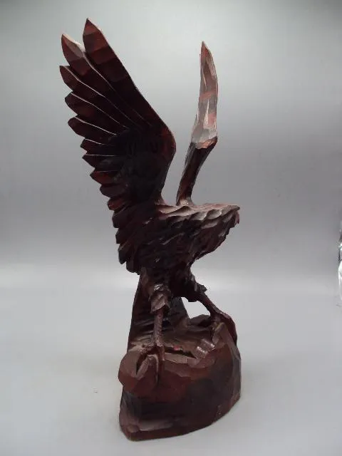 Фигура дерево статуэтка орел высота 36,8 см №14000 Характеристики