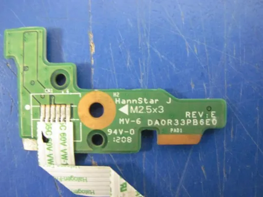 №291-17 Плата кнопки вкл DA0R33PB6E0 для HP Pavilion G6 G7 G4 G7-2000 G6-2000 оригінал Продаж