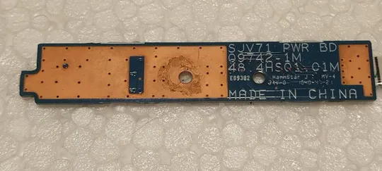 Кнопка включення з ноутбука Packard Bell MS2290 48.4HS01.01M З аукціону