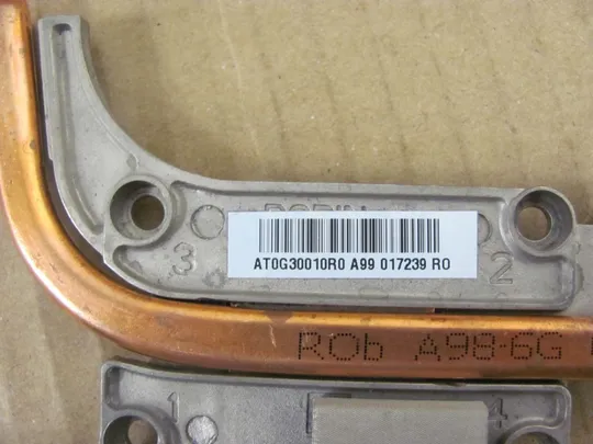 35-34 термотрубка системи охолодження AT0G30010R0 для Acer Aspire 5551, 5552, 5741, 5742 eMachines E640, E642 оригінал З аукціону