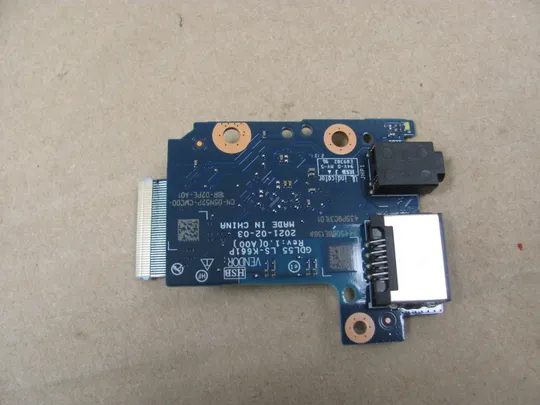 669-8 плата LAN AUDIO GDL55 LS-K661P 05W3N8 NBX0002RL00 для Dell Inspiron G15 5510 5511 оригінал З аукціону