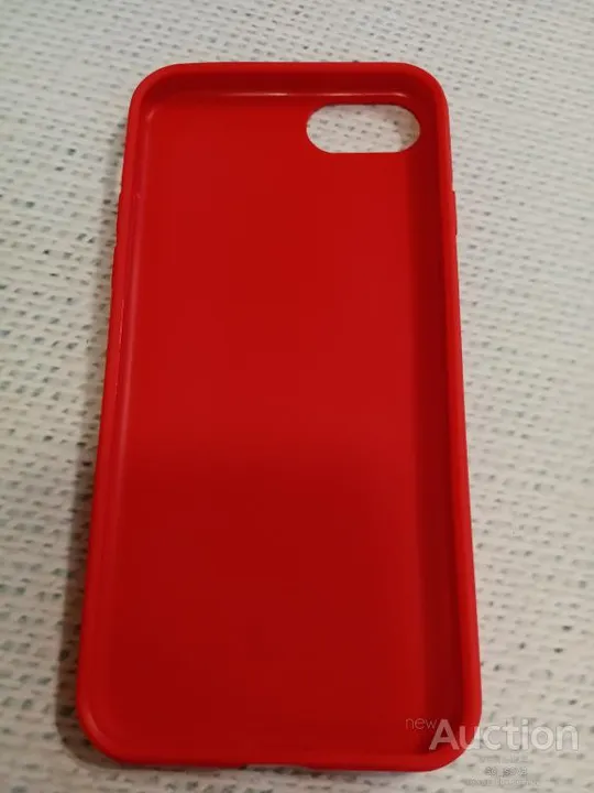 Чехол бампер Iphone 7 силикон красный З аукціону