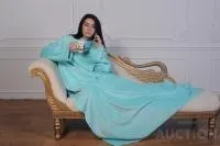 Рукоплед Плед з рукавами і кишенями з мікрофібри 200х150. ментол Недорого