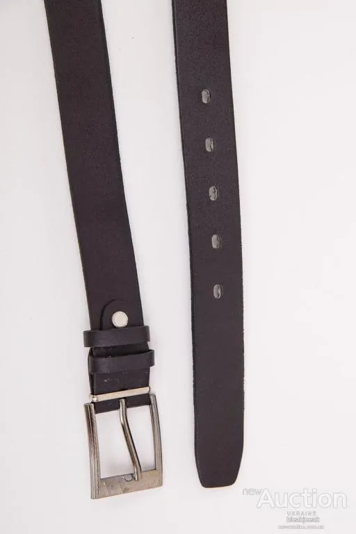 Мужской классический ремень, черного цвета, 196R30S1W21-1 З аукціону
