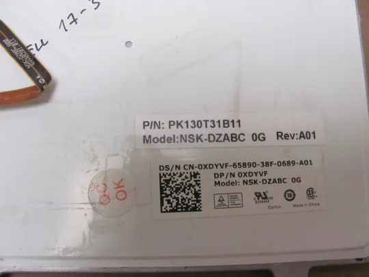 номер0954-27 клавіатура ДОНОР 0XDYVF для Dell Inspiron 17R 3721 3737 17R 5721 N3721 N5721 5721 5737 5357 M731R 5735 оригінал Де купити