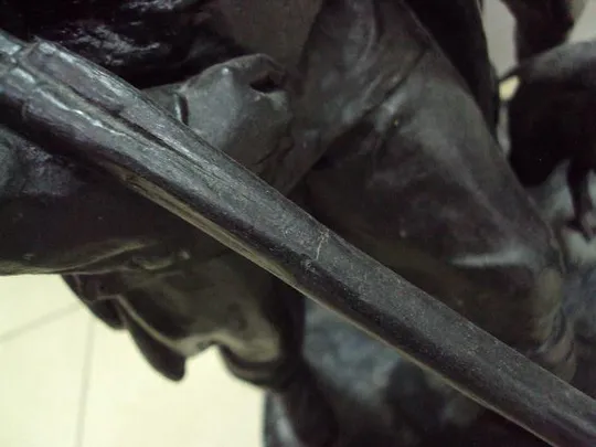 Фигура металл скульптура охотники с собакой охота высота 54,5 см вес 19,24 кг №13159 Характеристики