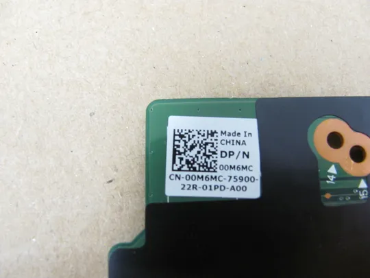 646-20 плата Card Reader 00M6MC для Dell Latitude E5520 оригінал З аукціону