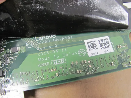 872-10 материнська плата BX260 NM-A531 01НЕ047 I7-6600U для Lenovo Thinkpad X260  оригінал На торгах