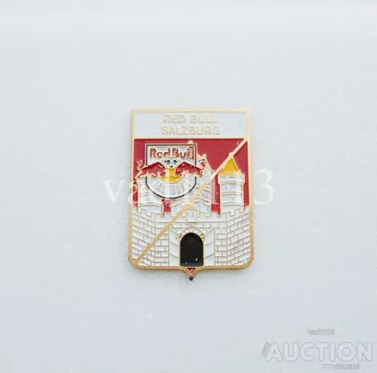 фото, значок футбол  ФК Ред Булл Зальцбург Австрия  (серия герб города и эмблема клуба)