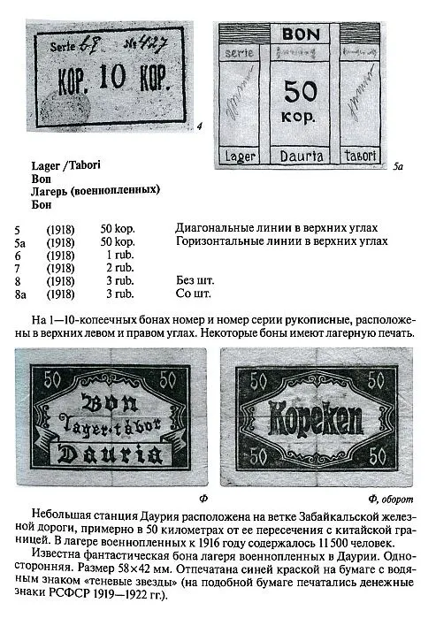 Денежные знаки лагерей военнопленных и частей Чехословацкого корпуса - Чагин В.В. -2009 - *.pdf Продаж
