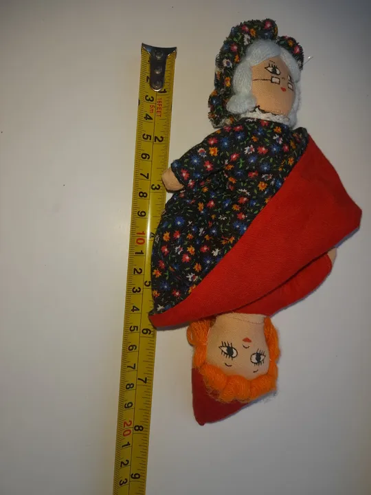 Вінтажна двостороння лялька-реверс Ціна