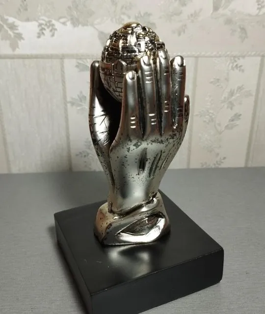 винтажная Статуэтка "Иерусалим", серебрение 925 проба  ld540 Ціна