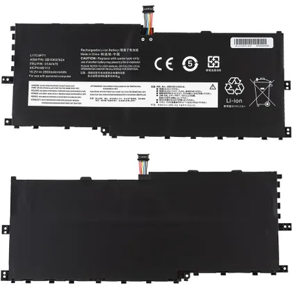 фото, Батарея для ноутбука LENOVO L17C4P71 (ThinkPad X1 Yoga 3rd Gen) 15.2V 2900mAh 44Wh Black