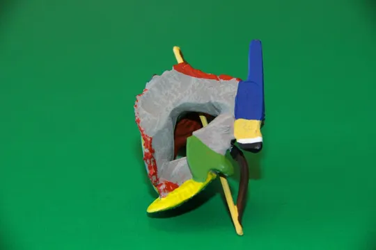 ІНДІАНЕЦЬ ВОЖДЬ ЩО СИДИТЬ З ЛУКОМ № 6839 индеец ELASTOLIN 70мм ФРГ ЛЮКС Продаж