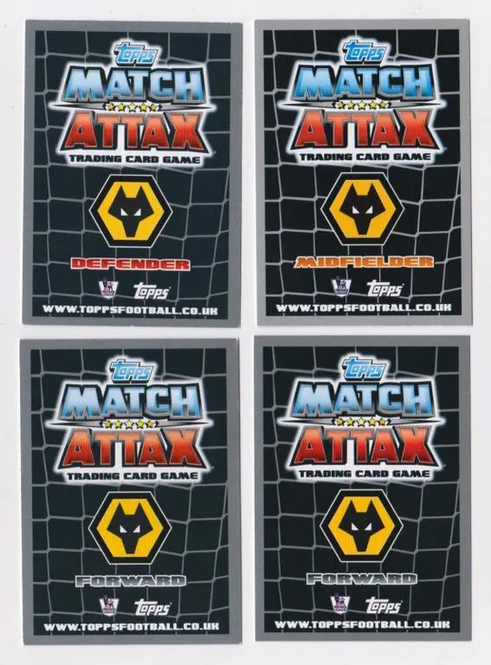 Купити Футбольные карточки MATCH ATTAX 2011-2012 Premier League = Футбольный клуб *Wolverhampton* = 4 шт. #