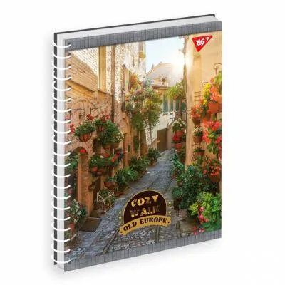 Блокнот Yes А5/80 од.спираль "Cozy walk" (151704) Ціна
