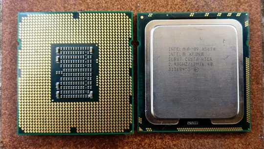 6х ядерный процессор Intel Xeon X5670 SLBV7 6C/12HT 2.93-3.30GHz/12M/6.40GT/s 95W LGA1366 Вживане Ціна