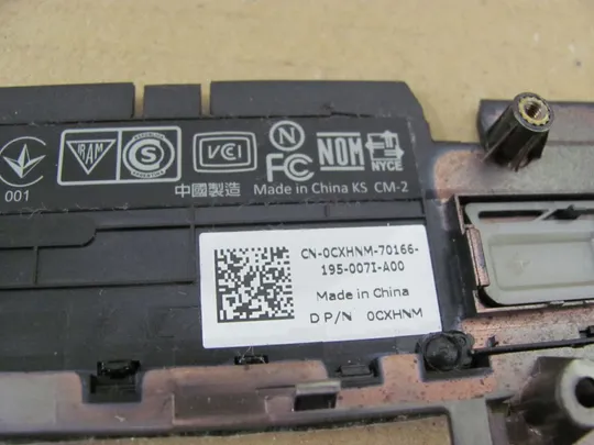 номер0283-17 Кришка панель палмрест та тачпад 0CXHNM для Dell VOSTRO 3350 V3350 оригінал З аукціону