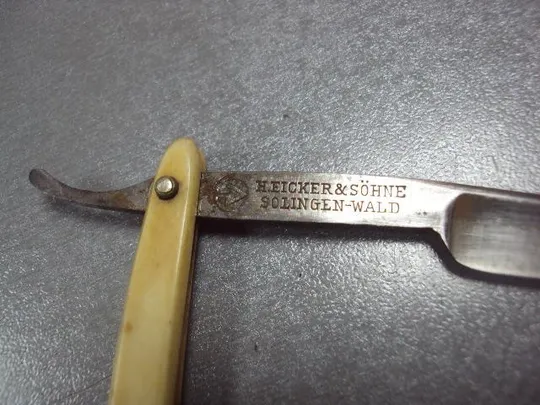 Опасная бритва Золинген Германия трейтий рейх Solingen - Wald  Biedermeier №1366 Де купити