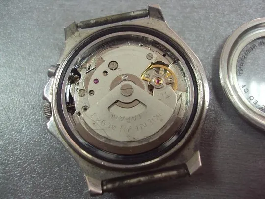 часы наручные мужские Ориент Япония Orient crystal 21 камней с прозрачной крышкой не на ходу №3123 Характеристики