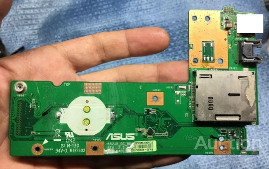 Доп. Плата от Asus K52F, X52N, K52JR Rev:2.2 на запчасти Ціна