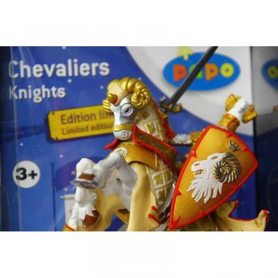 рыцарь на коне PAPO Франция 90-100мм ЛИМИТИРОВАННЫЙ ВЫПУСК З аукціону