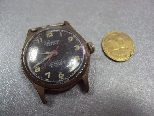 часы наручные циферблат механизм jurena geneve №218 Ціна