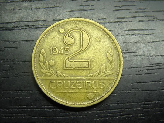 Купити 2 крузейро Бразилія 1945 WT