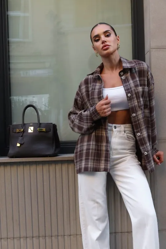 Сорочка жіноча сьют шоколад З аукціону