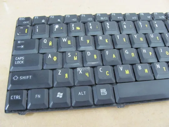 номер0153-6 клавіатура,keyboard робоча H000001790 для Toshiba Satellite L40 L45 L401 L402 оригінал З аукціону