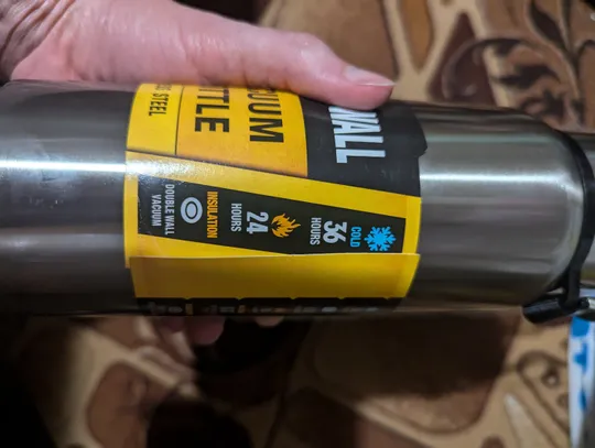 Металевий Термос 500мл 500ml Double Wall термобутилка З аукціону