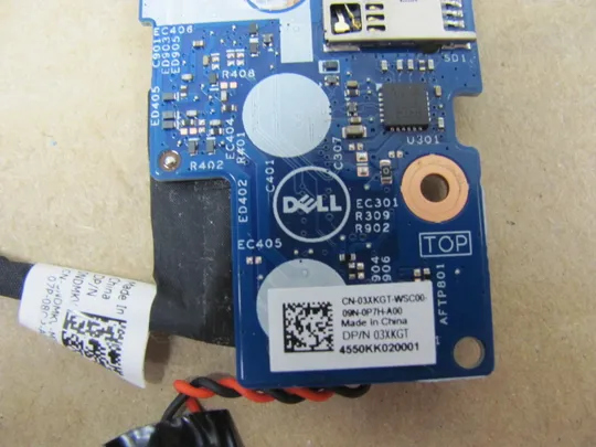 680-25 плата AUDIO USB SIM 450.0KU03.0011 03xkgt для DELL Inspiron 15 5000 5501 5502  оригінал Продаж