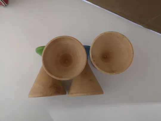 Дерев&#039;яні іграшки. Набір для морозива 4 предмета з фруктами (17) На торгах