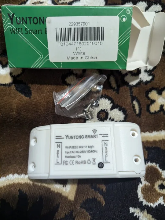 Yuntong Smart WiFi Smart Breaker 10A 90-250v смарт реле Продаж