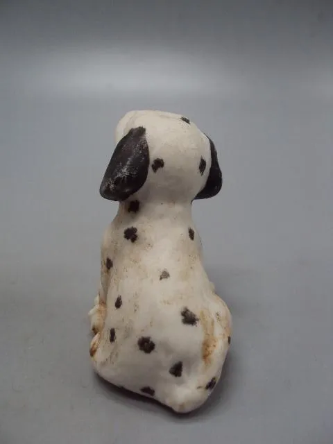 Фигура фарфор статуэтка миниатюра собака щенок далматин собачка далматинец высота 5,8 см №11172 Інтернет-аукціон