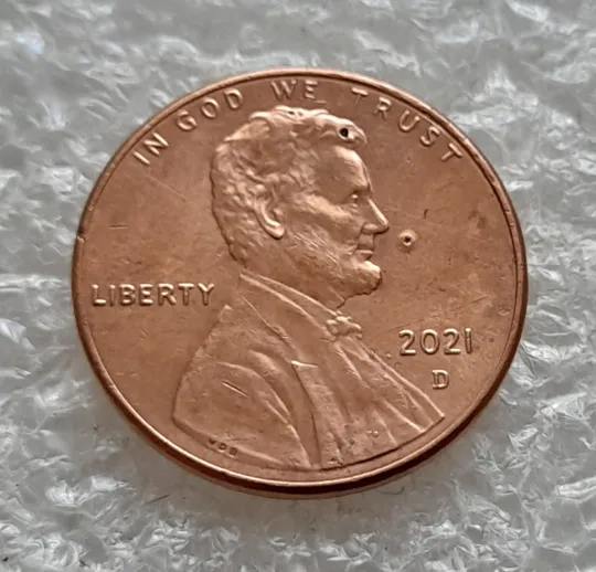 (8203 ря) 1 цент 2021 D США Ціна