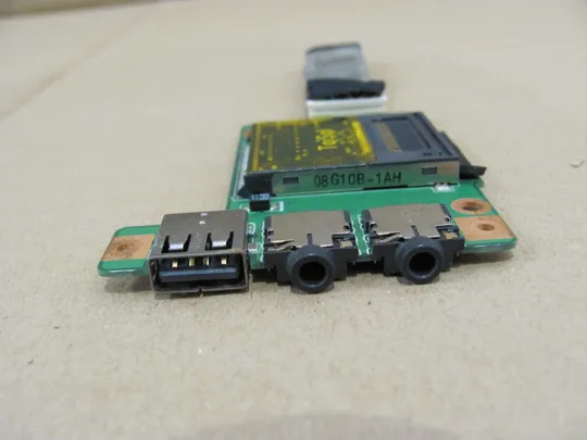425-10 плата USB AUDIO  Card Reader  55.4JW03.001  для Lenovo   V560 B550   оригінал Продаж