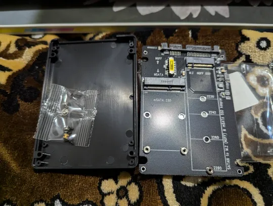 Адаптер корпус SATA 2.5&quot; для mSATA та M2 NGFF 2280 2260 2242 2230 SSD Ціна