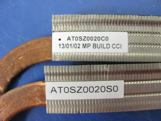 №300-13 термотрубка AT0SZ0020S0 0Y4D8R для Dell Inspiron 15 5521 3521 3521 3721 5721 Vostro 2521 оригінал Продаж