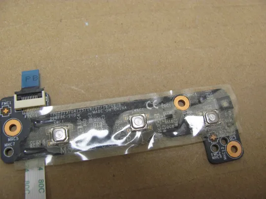 номер0945-6 плата кнопки вкл Плата кнопки включеня Кнопкова плата Кнопковий модуль Плата управління кнопками, Плата кнопки живлення Laptop Power button board  MS-16P6С для MSI GP73 GP73M MS-17C5 MS-17C6  8RE 8RF GL63 GE73  оригінал Продаж