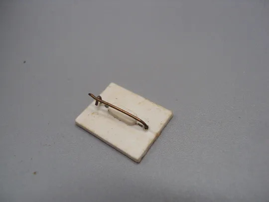 Знак Ленин в кепке 100 лет со дня рождения юбилей ссср профиль портрет ситалл стекло №17612 Продаж