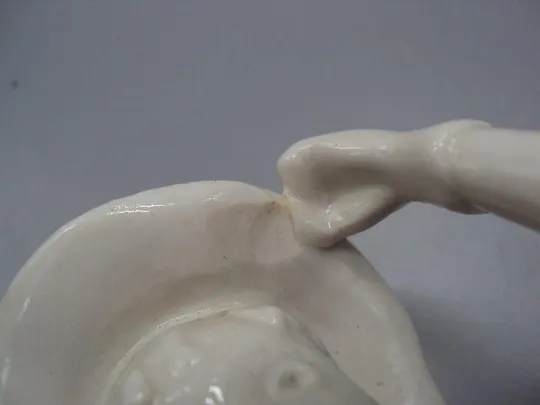 Фигура фарфор статуэтка Артель мальчик клоун Том Сойер высота 21,8 см под реставрацию №14022 Продаж