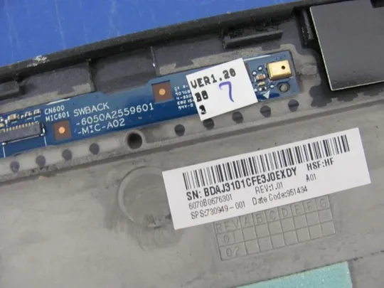 №243-4 кришка матриці 6070B0676301 730949-001 для HP ELITEBOOK 740 745 840 G1 оригінал Продаж